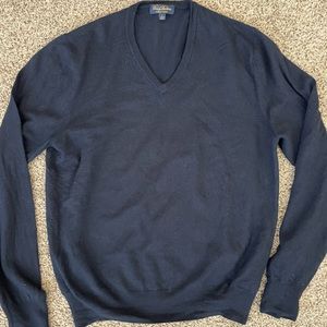 Brooks brother navy wool sweater. Men’s size large
